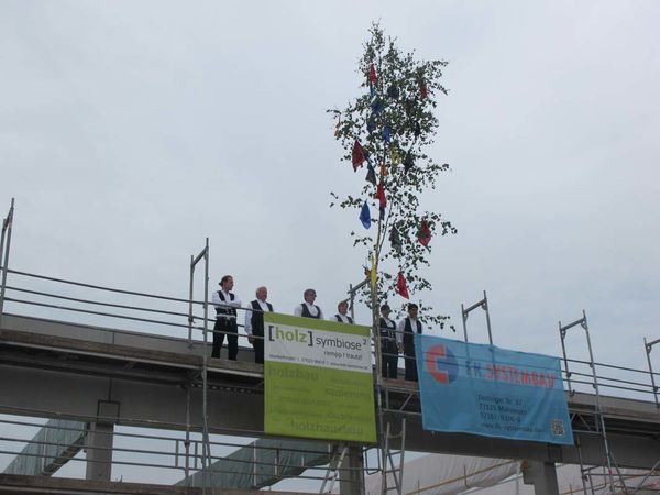 Richtfest am neuen Feuerwehrhaus