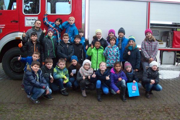 Besuch aus der Kirchrainschule