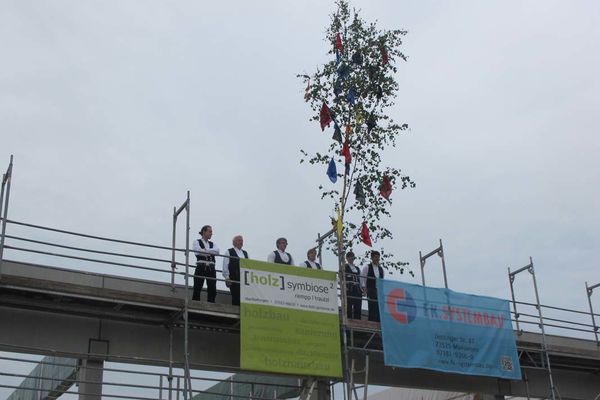 Richtfest am neuen Feuerwehrhaus
